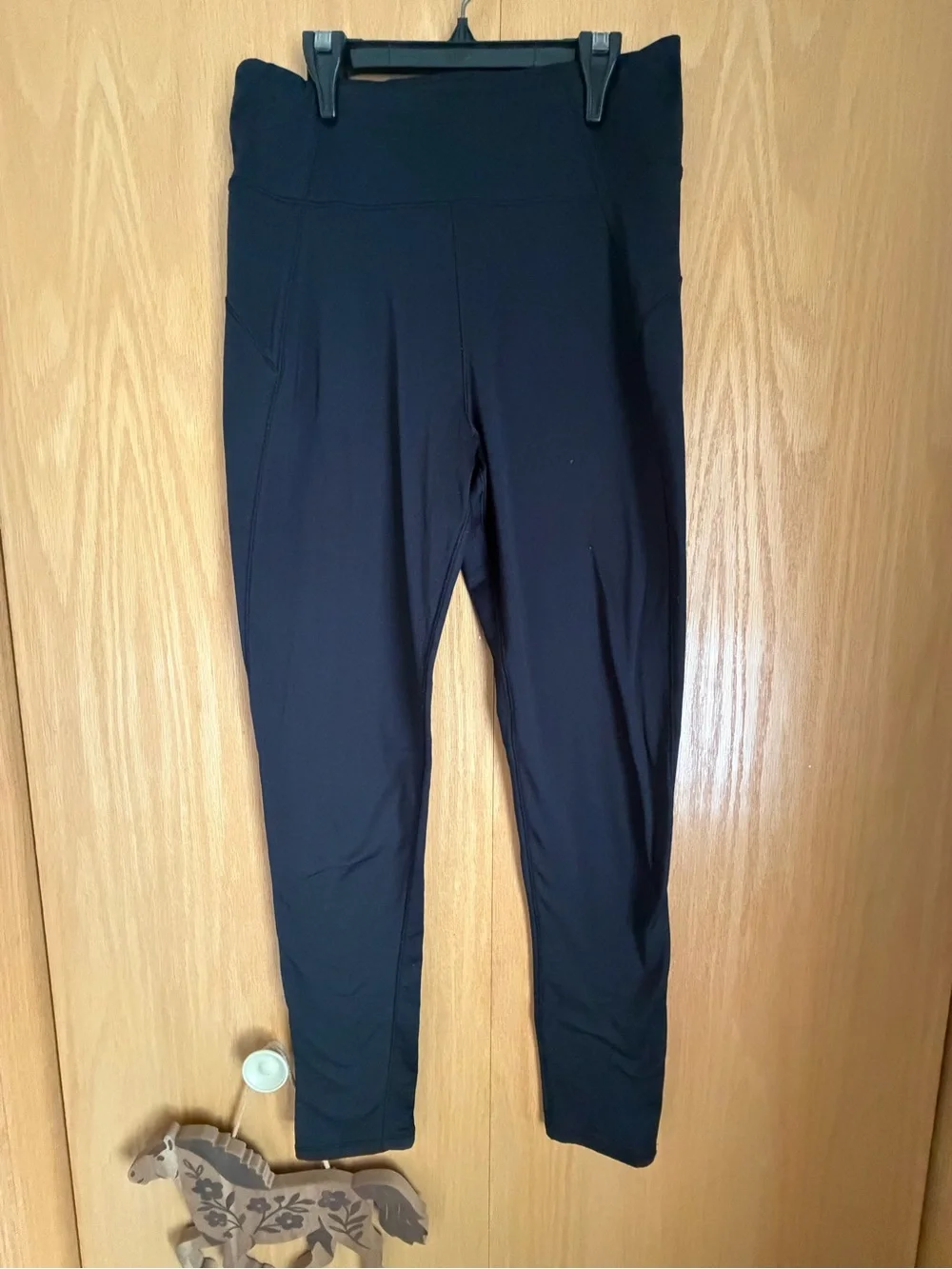 High-Rise Black Performance Leggings